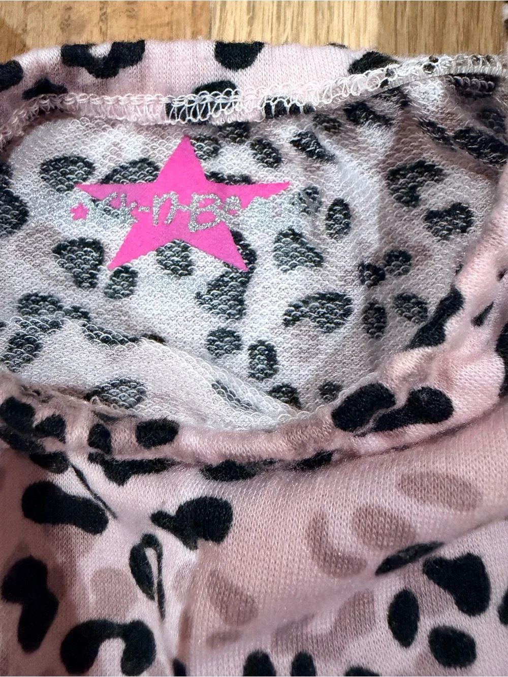 Denny’s Rock-n-Beauty brand toddler girl pink leopard romper